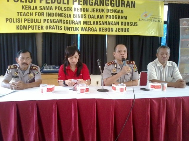 Launching Program Polisi Peduli Pengangguran