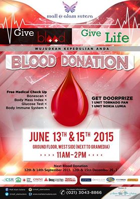 donor darah poster
