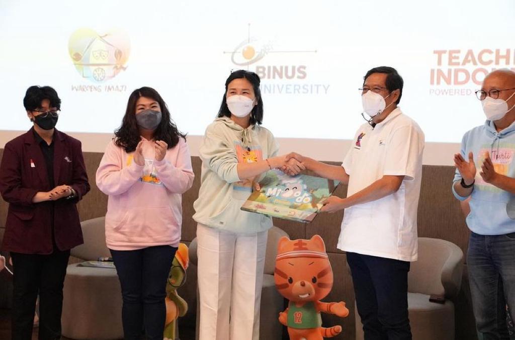 Yayasan Waroeng Imaji dan BINUS University Luncurkan Film Animasi “Anak Rusun Mendongeng”