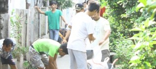 Kemanggisan Bebas Sampah, 28 April 2013