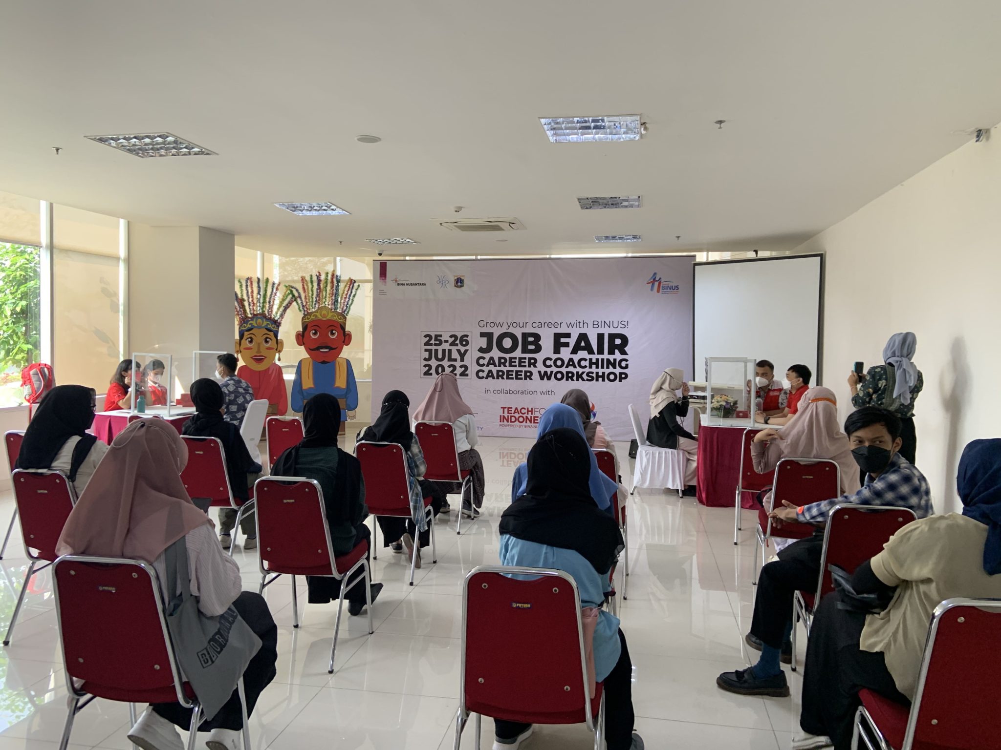 Kolaborasi Rangkaian Job Fair Teach For Indonesia bersama UPT P4OP Dinas Pendidikan Pemerintah